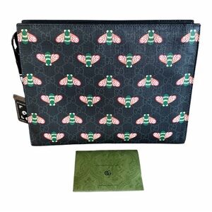 Gucci Extremely Rare Bee Pouch/Clutch